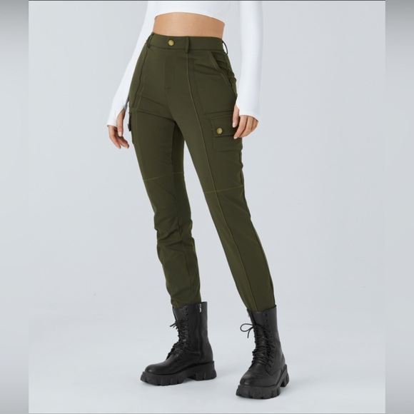 Halara High Waisted Stretch Pants - Picture 4 of 8